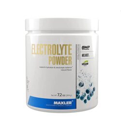 Черника (Blueberry) - Комплекс электролитов Maxler Electrolyte Powder - 204 грамма, 30 порций