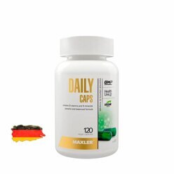 Универсальные витамины для мужчин и женщин Maxler Daily Caps - 120 капсул, 60 порций