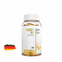 Жирные кислоты Омега-3 Maxler Omega-3 Gold - 240 капсул, 240 капсул