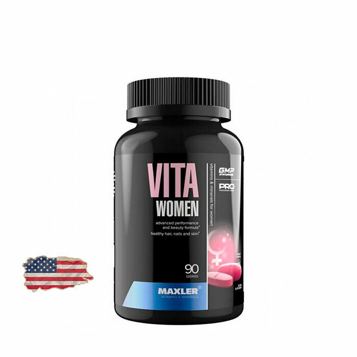Мультивитаминный комплекс для женщин Maxler Vita Women - 90 таблеток, 30 порций