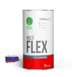 Комплекс для связок и суставов Nature Foods MULTI FLEX - 30 пакетиков, 30 порций