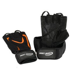 Перчатки для фитнеса BBN Best Body Nutrition Top Grip 2.0 - оранжевые, пара