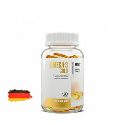 Рыбий жир Омега-3 Maxler Omega-3 Gold – 120 капсул, 120 порций