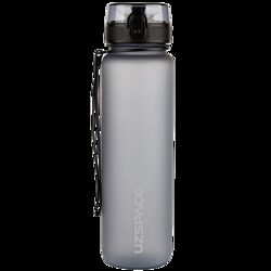 Серый - Спортивная бутылка для воды UZSPACE Colorful Frosted Tritan 3038 - 1000 мл