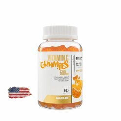Витамин C для детей Maxler Vitamin C Gummies 500 мг - 60 жевательных пастилок, 30 порций