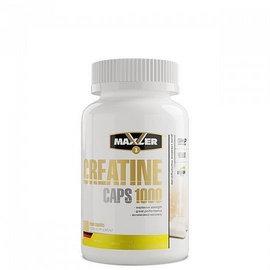 Креатин моногидрат Maxler Creatine Caps 1000 - 100 капсул