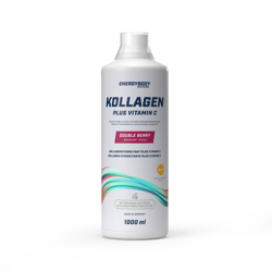 Двойные ягоды (Double berries) - Коллаген жидкий говяжий Energybody Systems Kollagen Liquid plus Vitamin C - 1000 мл, 40 порций
