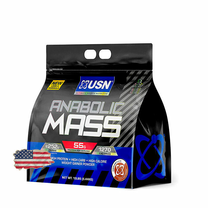 Гейнер USN Anabolic Mass Gainer - 5440 грамм, 16 порций