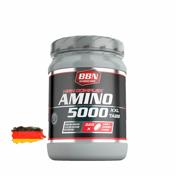 Аминокомплекс Best Body Nutrition Hardcore Amino 5000 - 325 таблеток, 21 порция