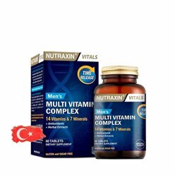 Мультивитамины для мужчин Nutraxin Multivitamin & Mineral Complex - 60 таблеток, 30 порций