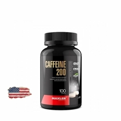 Кофеин Maxler Caffeine 200 мг - 100 таблеток, 100 порций