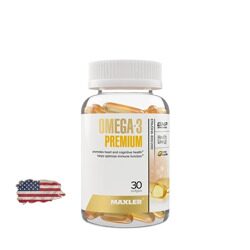 Омега-3 Премиум Maxler Omega-3 Premium - 30 капсул, 30 порций