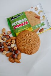 Овсяное фитнес печенье Bombbar Fitness Cookie - 40 грамм, Ореховый Микс (Nut Mix)