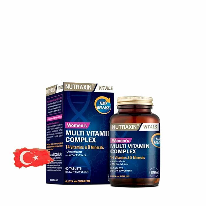 Мультивитамины для женщин Nutraxin Multivitamin Women - 60 таблеток, 30 порций