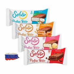 Протеиновый батончик глазированный Solvie Protein Barre - 50 грамм