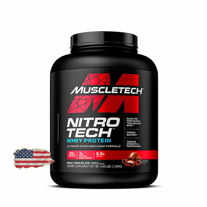 Протеин сывороточный Muscletech NITRO-TECH Whey Protein - 1810 грамм, 40 порций