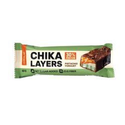 Фисташковый йогурт (Pistachio yogurt) - Протеиновый батончик Chikalab Chika Layers - 60 грамм