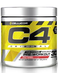 Фруктовый пунш (Fruit punch) - Предтренировочный комплекс Cellucor C4 Original Pre-Workout - 195 грамм, 30 порций