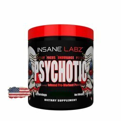 Предтренировочный комплекс Insane Labz PSYCHOTIC - 219 грамм, 35 порций