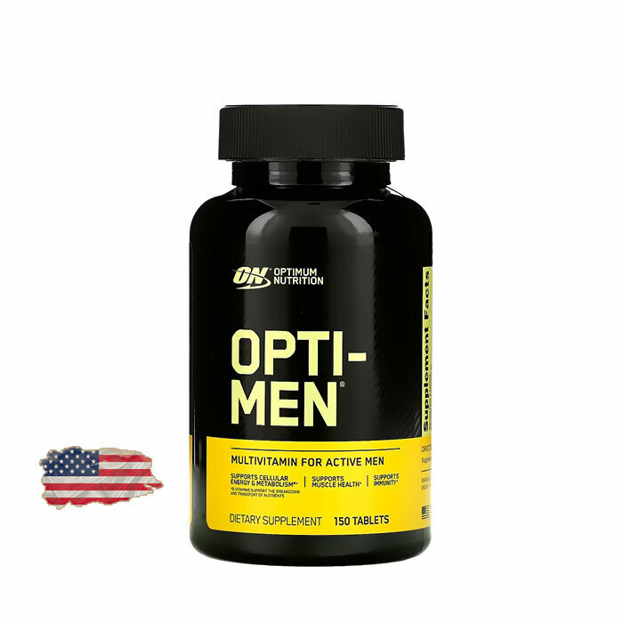 Комплекс витаминов и минералов для мужчин Optimum Nutrition Opti-Men - 150 таблеток, 50 порций