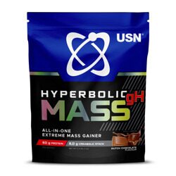 Гейнер USN Hyperbolic Mass gH Gainer – 1 кг, Голландский шоколад (Dutch chocolate)