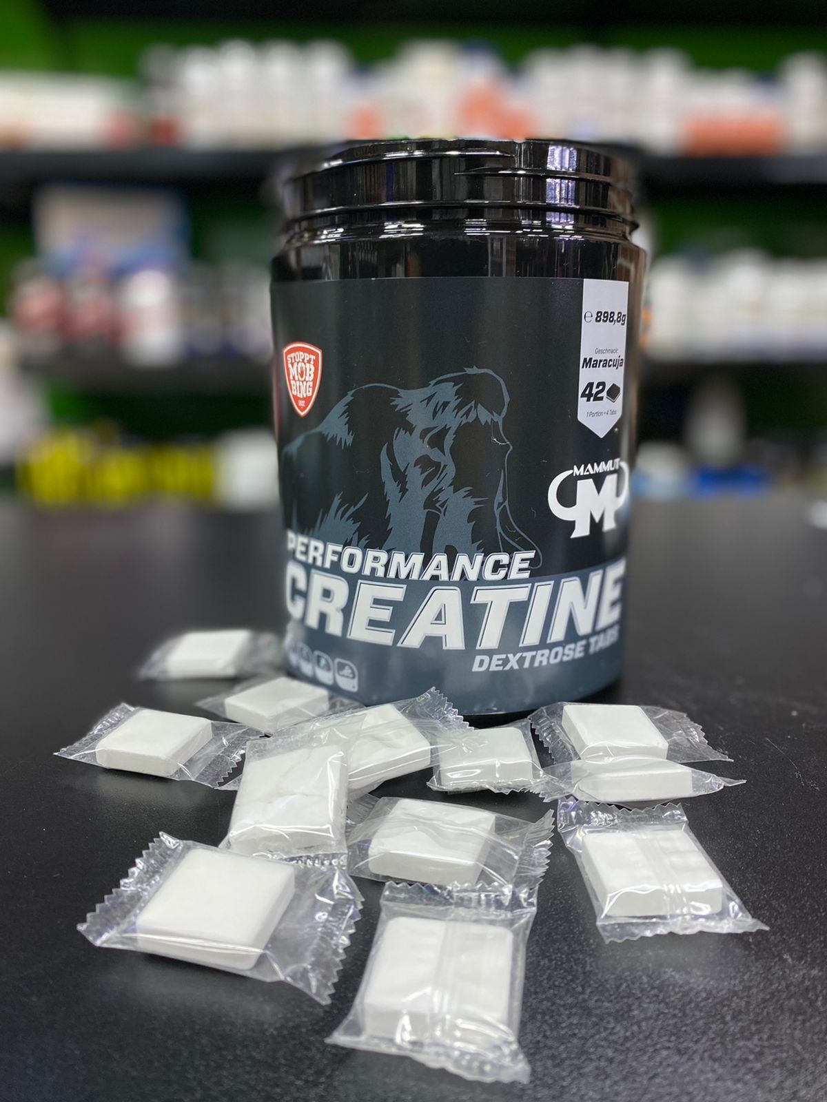 Креатин в жевательных таблетках Mammut PERFORMANCE CREATINE Dextrose ...