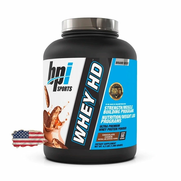 Протеин сывороточный BPI Sports WHEY HD - 1900 грамм, 50 порций