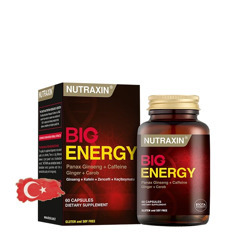 Энергетический комплекс Nutraxin Big Energy – 60 капсул, 30 порций