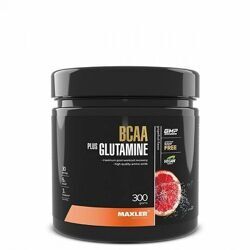 Грейпфрут (Grapefruit) - Аминокислоты с Глютамином Maxler BCAA + Glutamine - 300 грамм, 30 порций