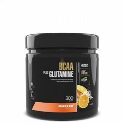 Апельсин (Orange) - Аминокислоты с Глютамином Maxler BCAA + Glutamine - 300 грамм, 30 порций