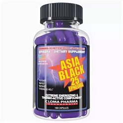 ASIA BLACK 100 caps