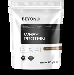 Шоколадный фундук (Chocolate hazelnut) - Протеин сывороточный Beyond Whey Protein - 907 грамм, 30 порций