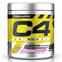 Розовый лимонад (Pink lemonade) - Предтренировочный комплекс Cellucor C4 Original Pre-Workout - 390 грамм, 60 порций