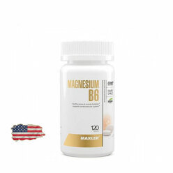 Магний Б6 Maxler Magnesium B6 - 120 таблеток, 60 порций