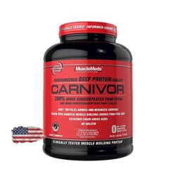 Говяжий протеин MuscleMeds Carnivor Beef Protein Isolate – 1669 грамм, 56 порций