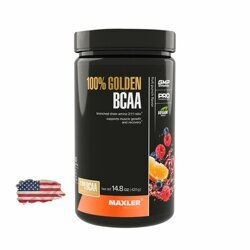 Аминокислоты Maxler 100% Golden BCAA Powder – 420 грамм, 60 порций