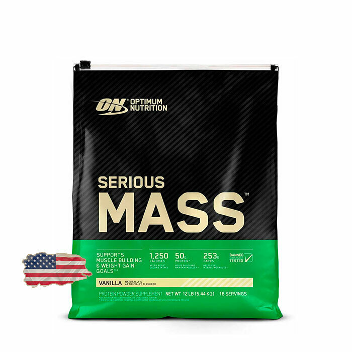 Гейнер Optimum Nutrition Serious Mass - 5440 грамм, 16 порций